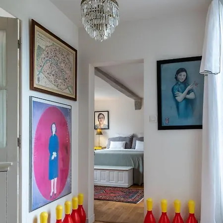 Ferienhaus House With Garden In The Heart Of Honfleur